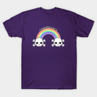 Kawaii Rainbow Skulls | Pastel Goth | Pretty Little Creep T-Shirt
